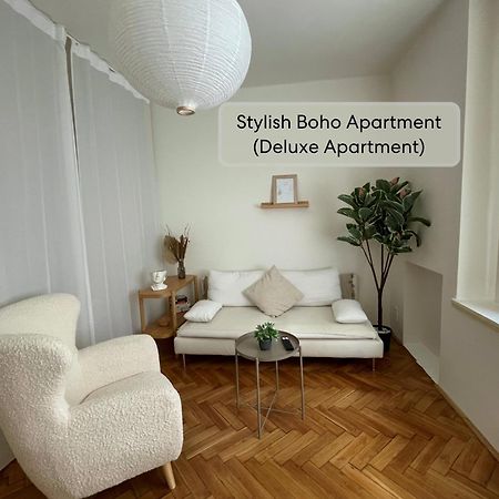 Urban Retreat I Modern Boho Apartments In Lovely Letna District - 10 Minutes From Old Town 프라하 외부 사진